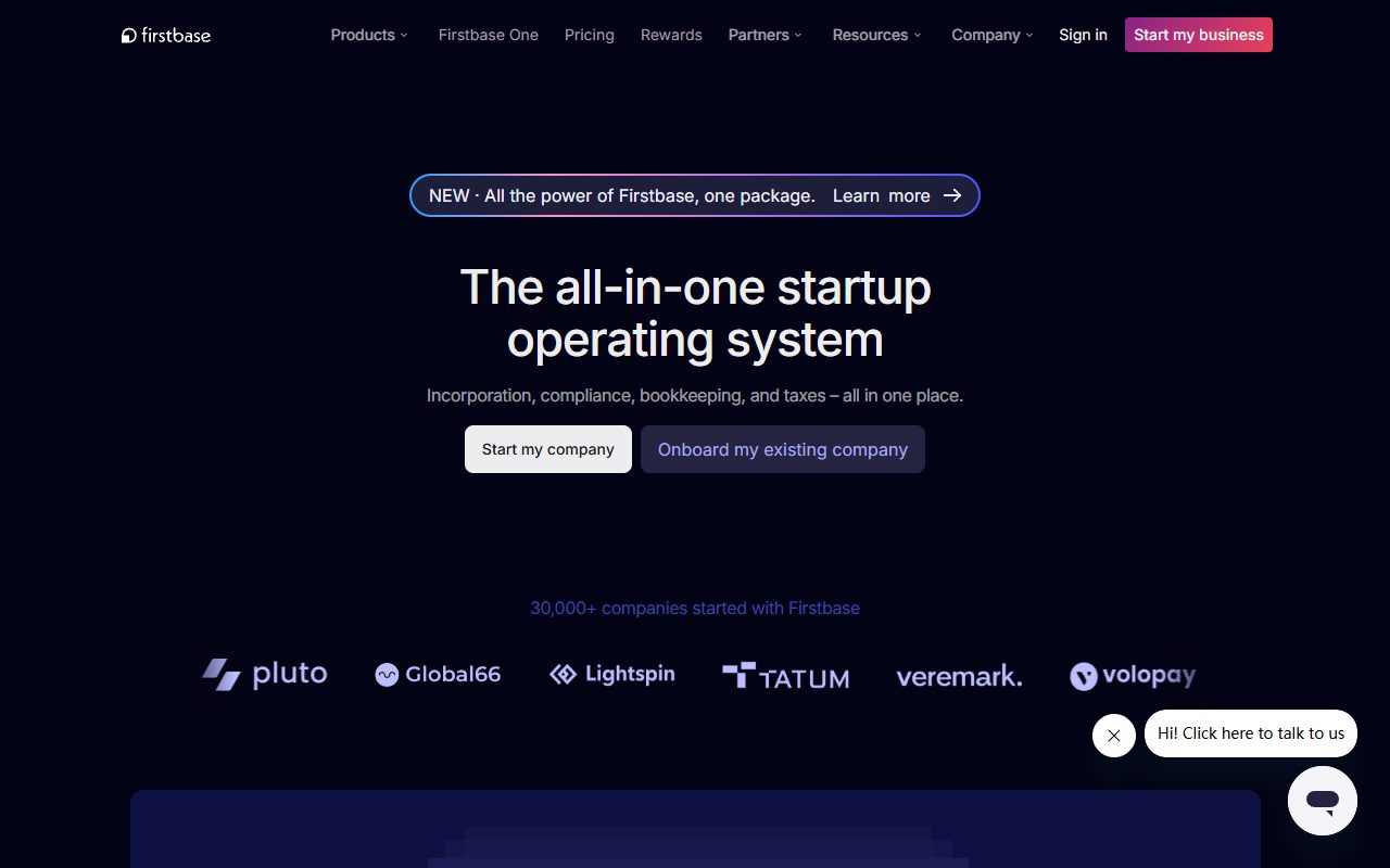 Firstbase — captured 2026-04-01 from www.firstbase.io